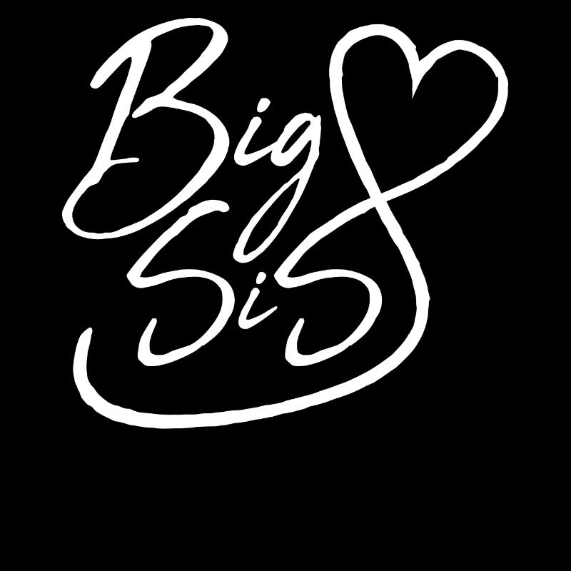 Big Sis Herz - Große Schwester 2021 Mädchen