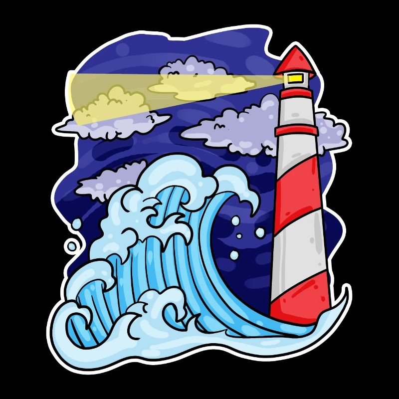 Phare Côte Mer Mer