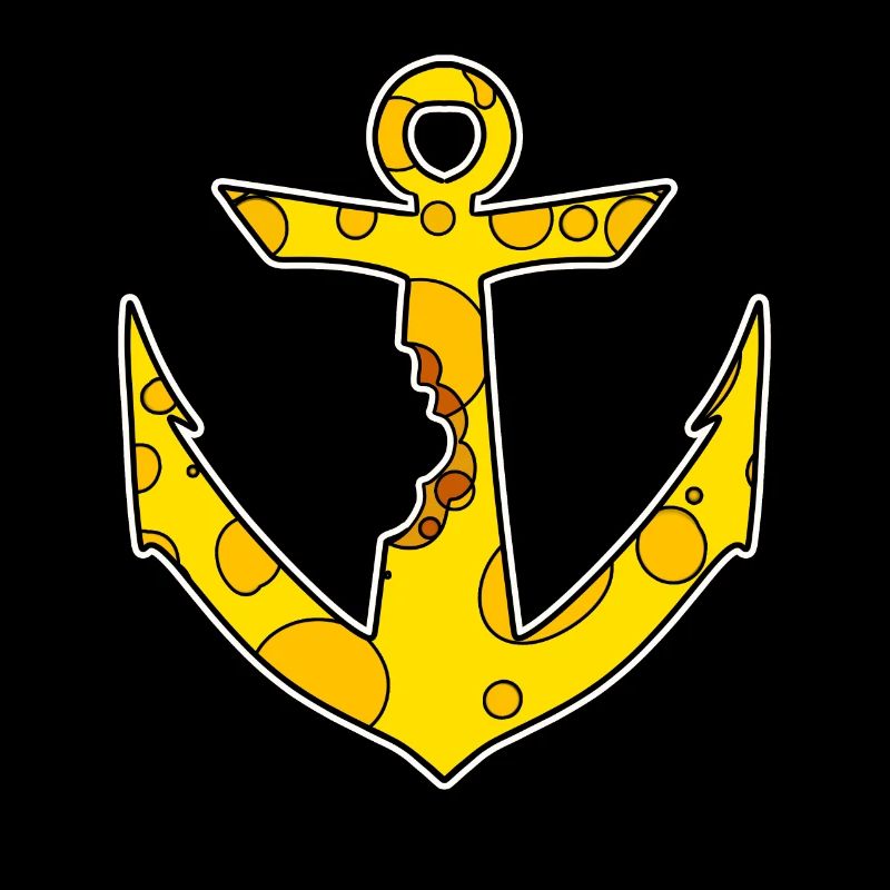 Symbole du capitaine de l’ancre de fromage