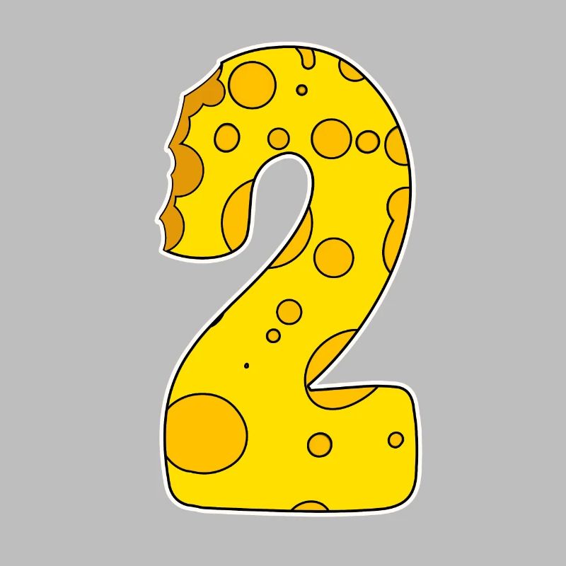 Number 2 - Two - Second