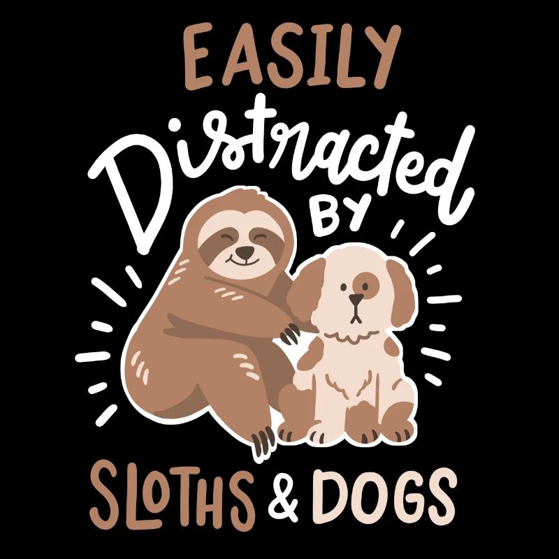 Faultier und Hund