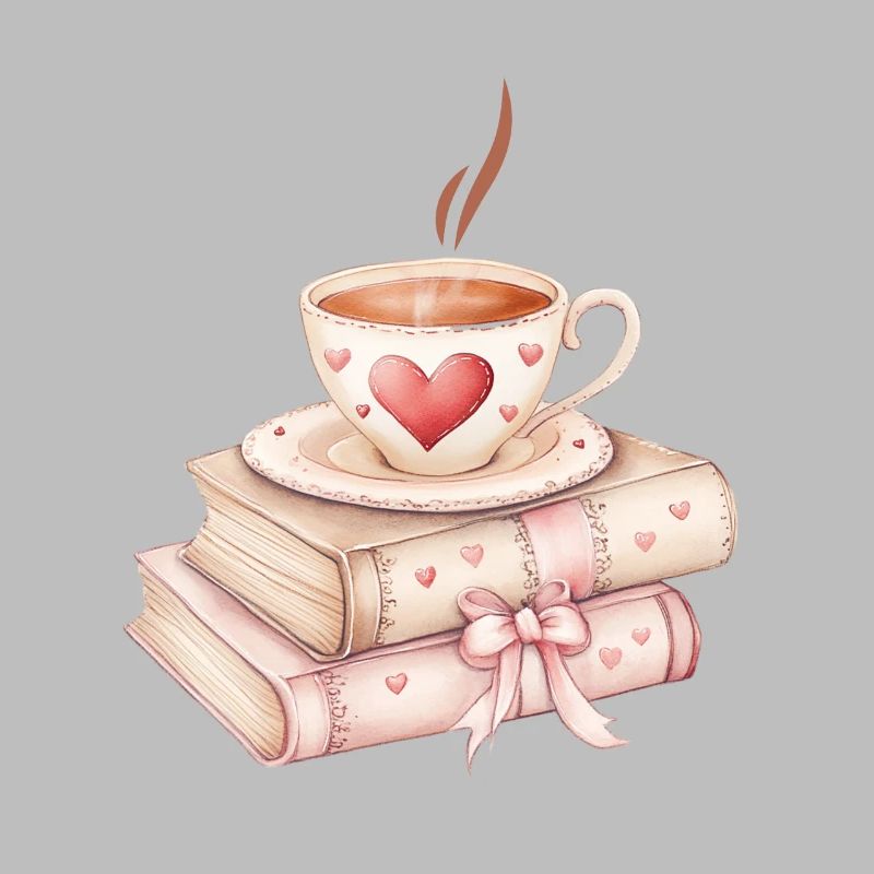 Liebe schlürfen: Kaffee und Bücher
