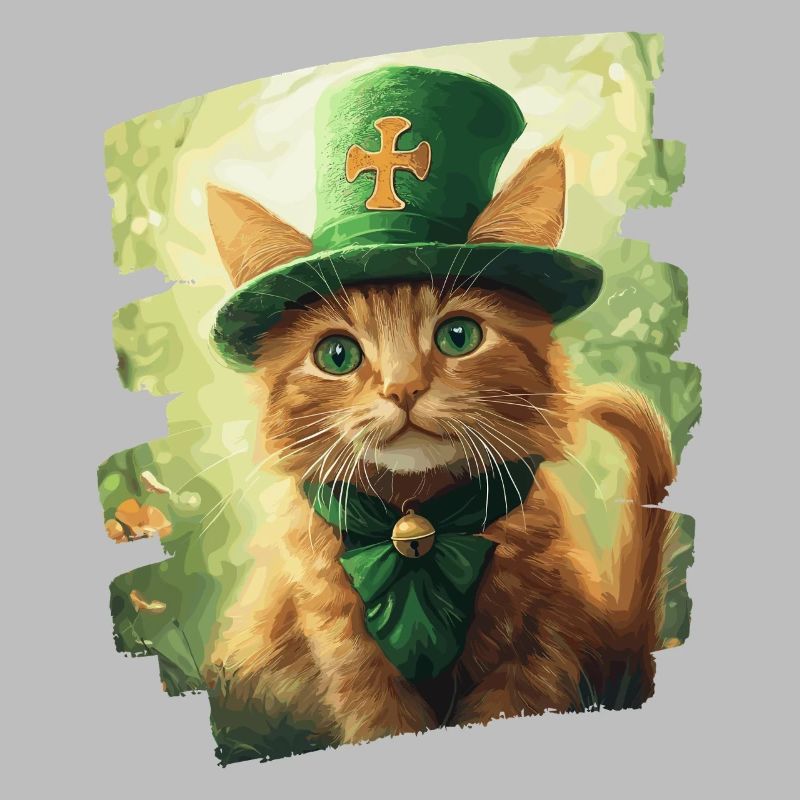Chat de la Saint-Patrick