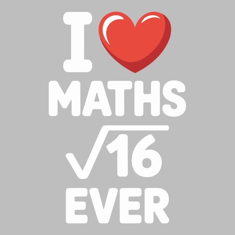 Math J’adore les maths Maths Nerd Professeur de mathématiques