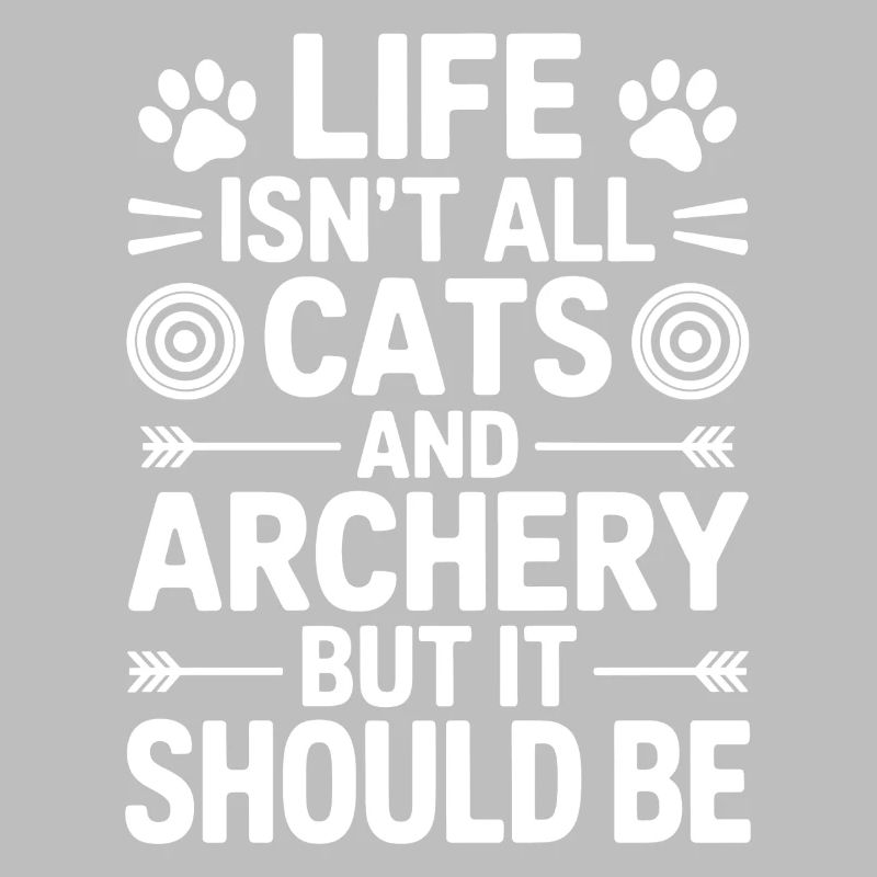 Bogenschießen Spruch Katzen Bogenschießen Geschenk
