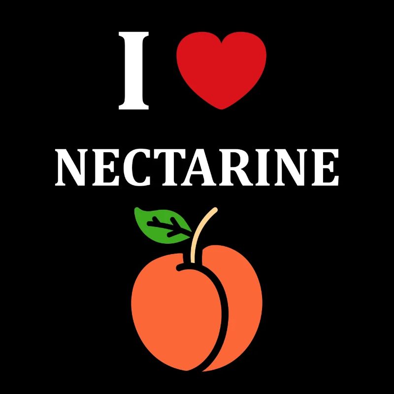 Design Illustration de Pêche à la Nectarine