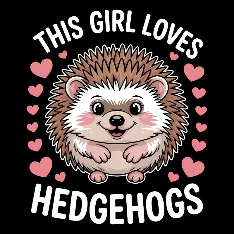 Igel Spruch Mädchen Lustiges Igel Geschenk