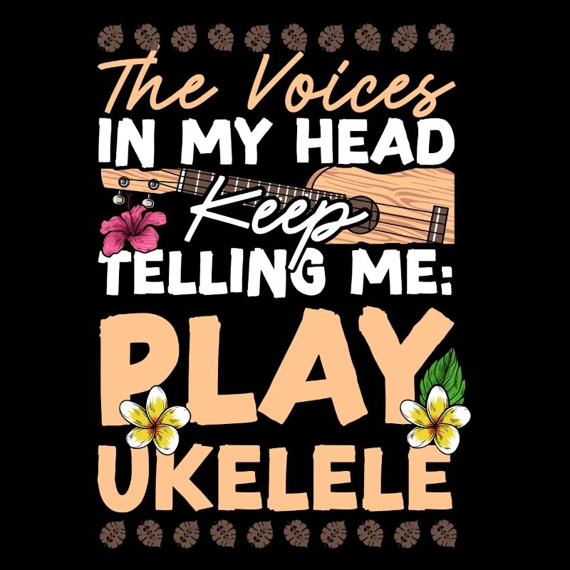 Ukulélé hawaïen uke Les voix dans