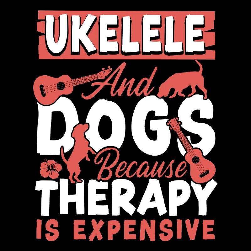 Hawaiian Ukulele Uke Dog Ukulele