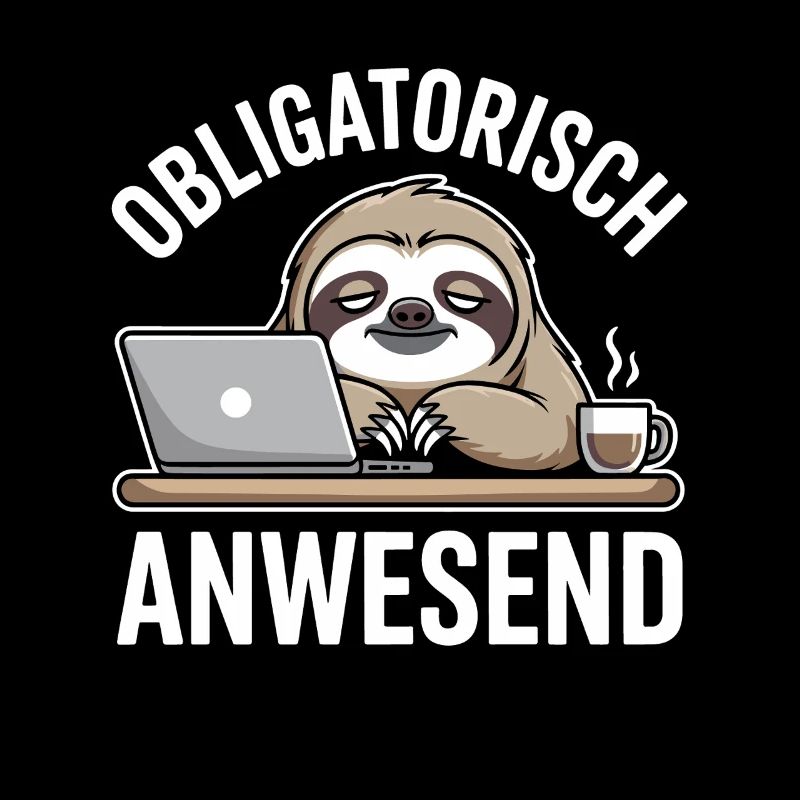 Mandatory Present Sloth Telco Meeting Office