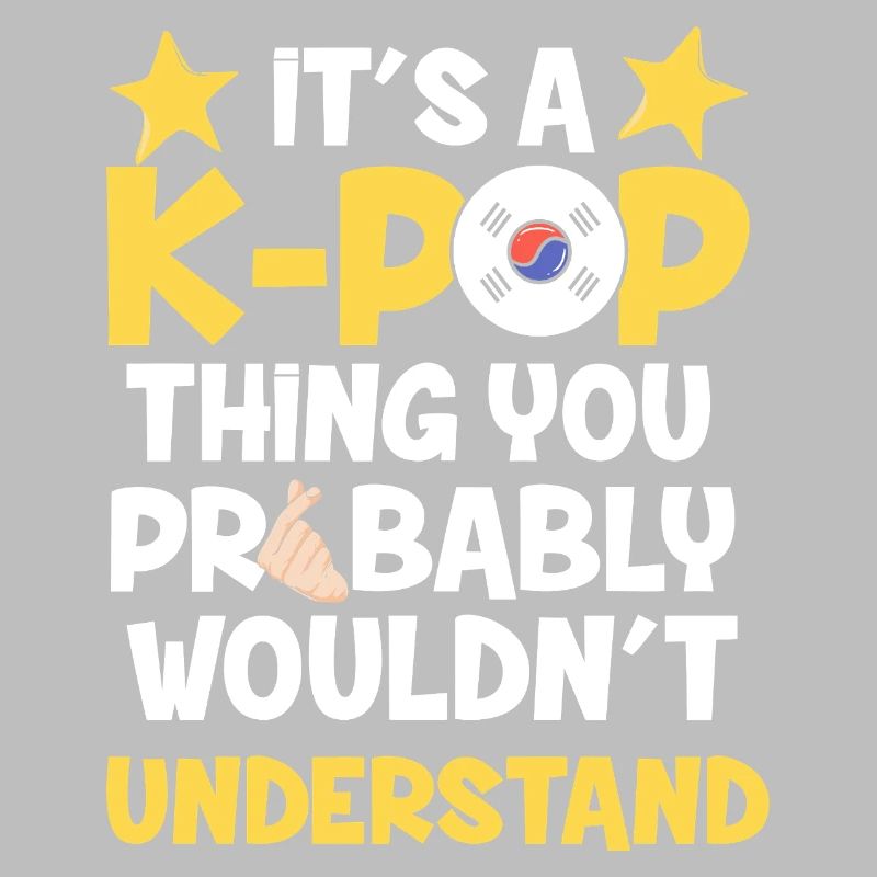 C’est un truc de K-pop que tu ne comprendrais pas graphiquement