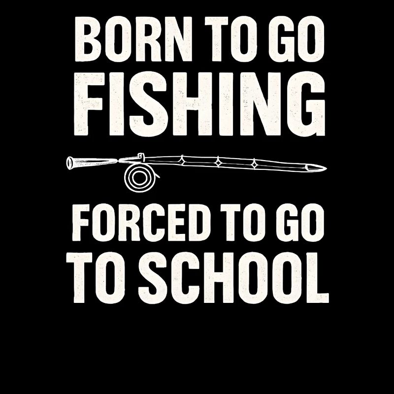 Né pour aller pêcher, forcé d’aller à l’école Pêcheur