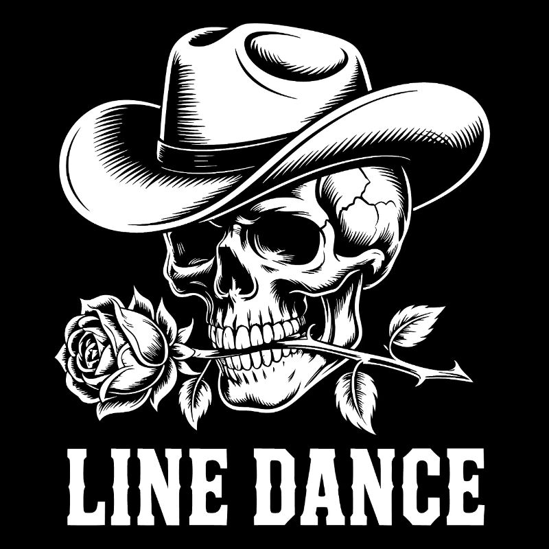 Skull Cowboy Line Dance