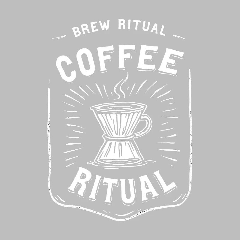 Rituel de l’infusion de café Verser sur le kaffee