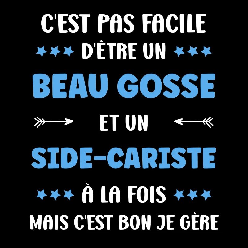 Beau gosse et side-cariste