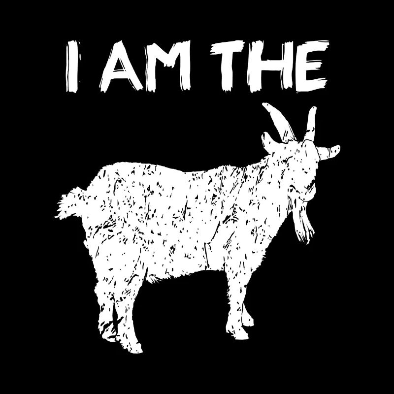 Ich bin die GOAT-Silhouette