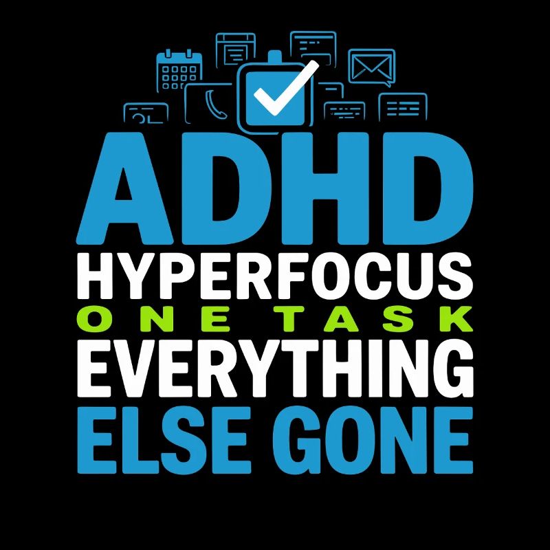 Adhs-hyperfokus-modus Adhs-humor Neurodivergent