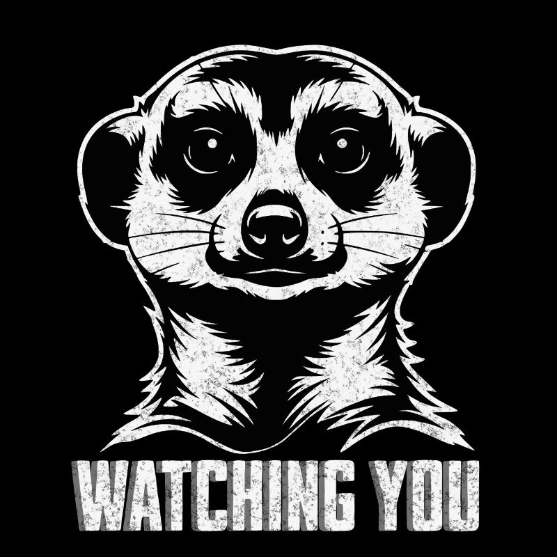 Suricate qui te regarde - Chemise drôle d’animal