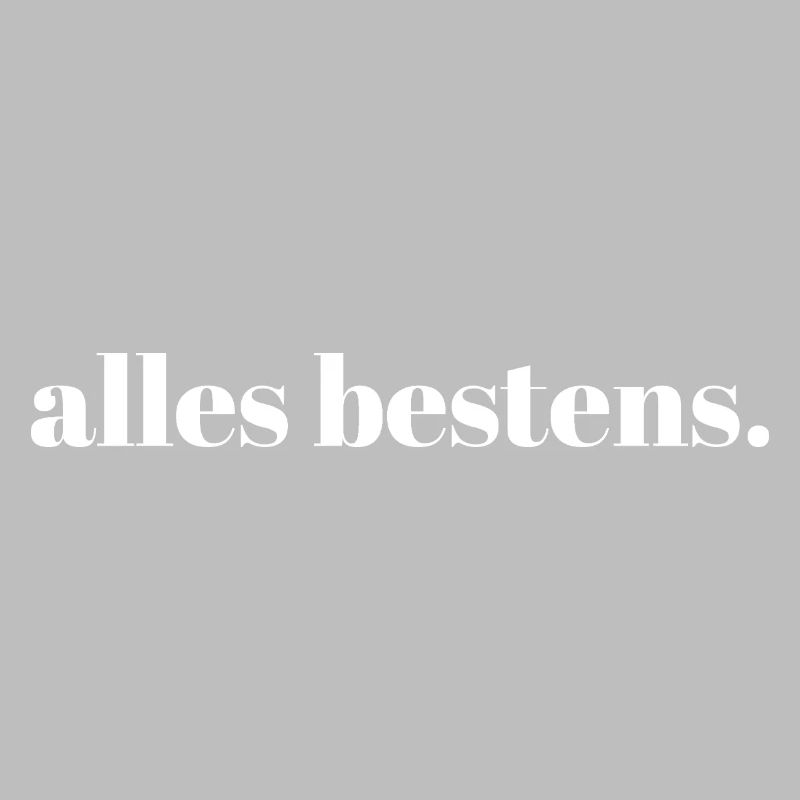 Everything is fine. | Minimalist statement design
