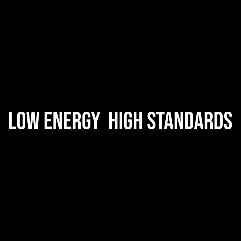 Normes élevées de faible énergie | Question minimaliste à laquelle on peut s’identifier