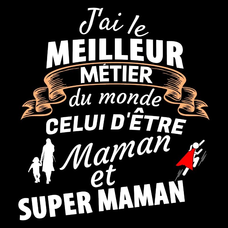 Fierté Maman Super Héros