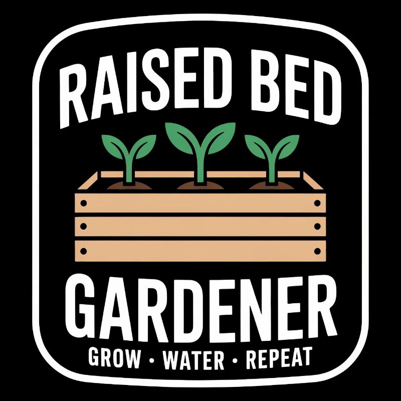Raised Bed Gardener Grow Water Repeat
