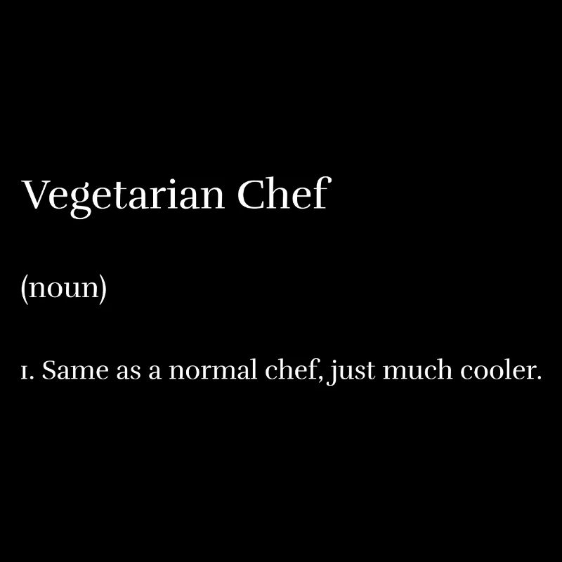 Vegetarischer Koch