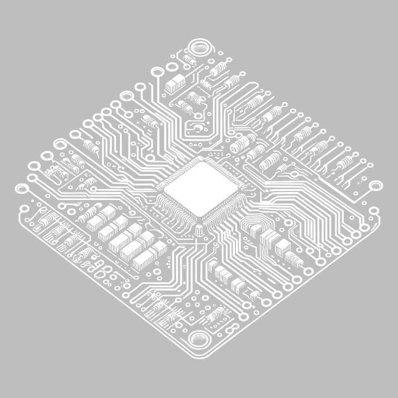 CPU anatomique et PCB - Cool Computer Scientists