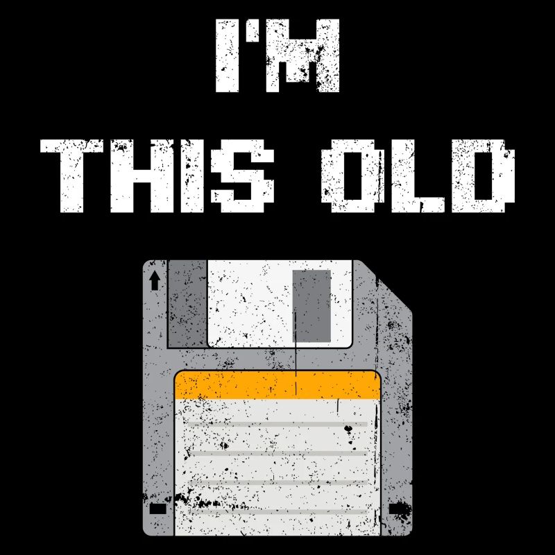 Retro Floppy Disk Era Tee