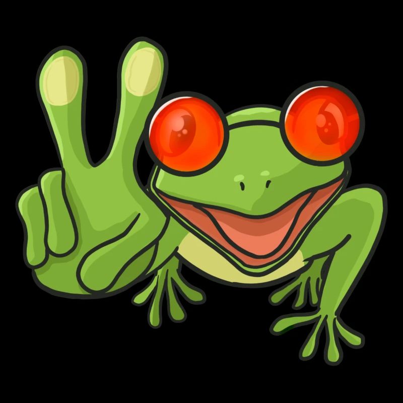 Frog Hippie Sunglasses