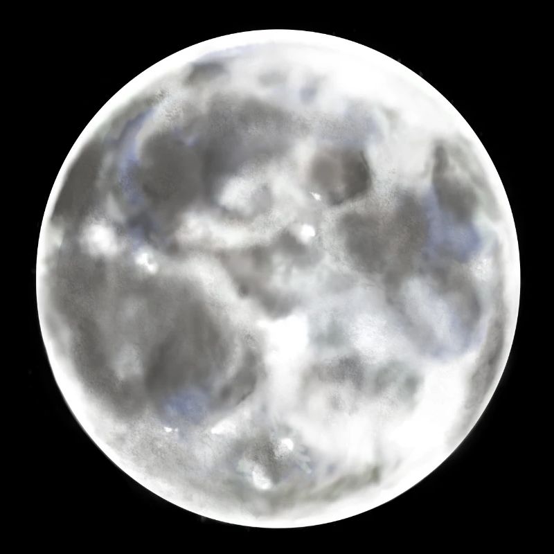 Nuit de pleine lune lune