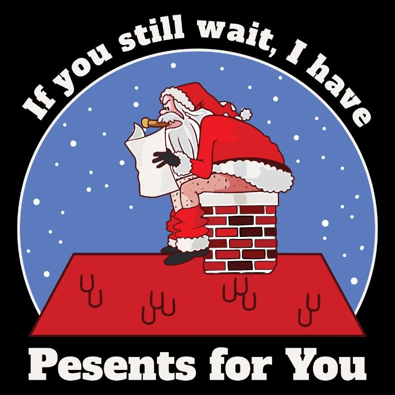 Lustige Weihnachtsmann