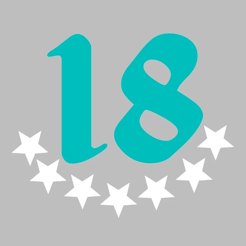 geschenkidee, 18 mit sternenmuster