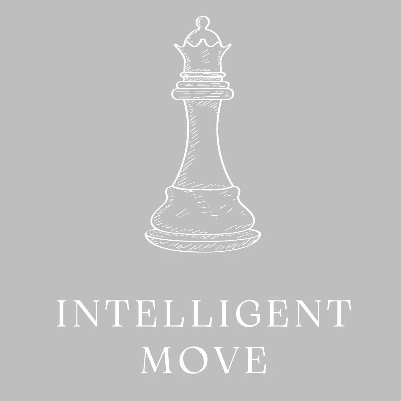 Intelligent Move Chess Strategy Mindset Tee