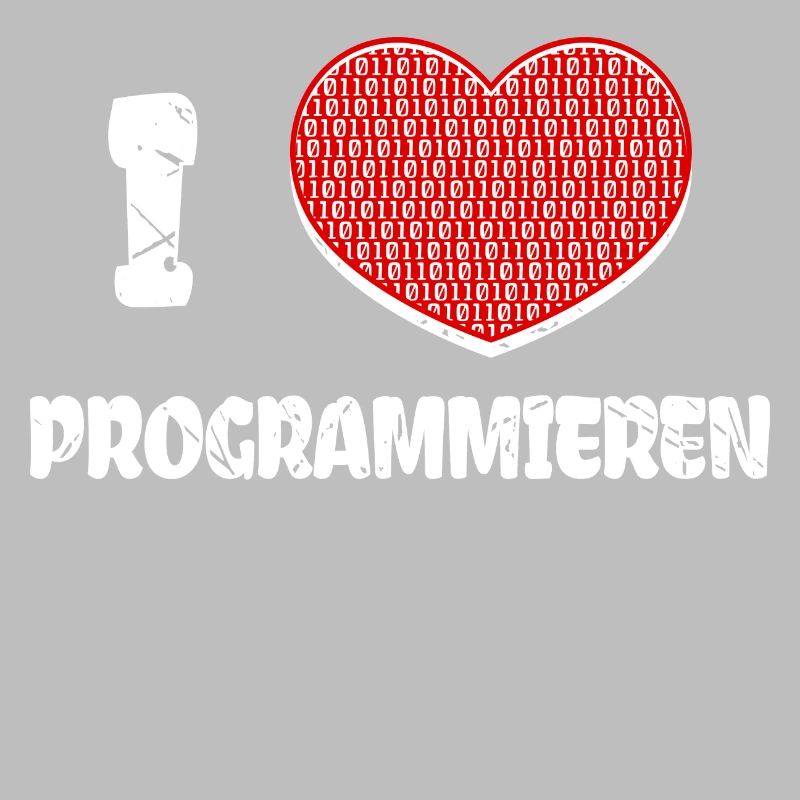 Developer Herz Programmierer Statement Informatik