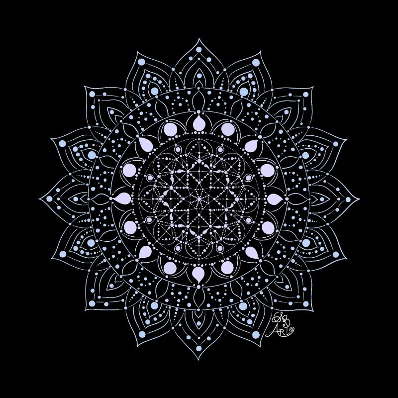 Geometrisches Mandala Muster