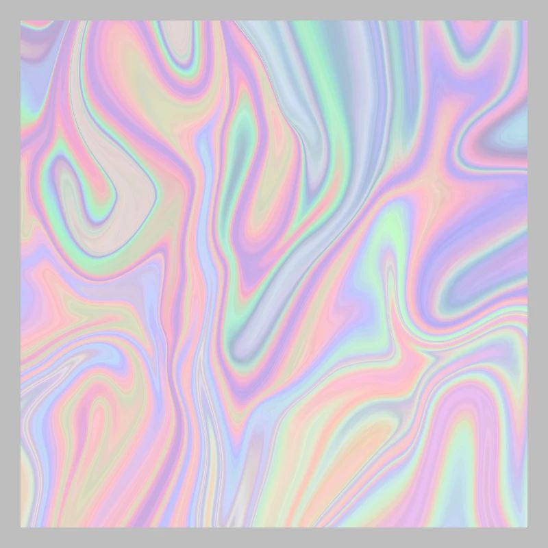 Iridescent Abstract Liquid Pastel Pattern