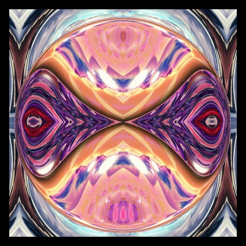 Kaleidoskop Orb Farbexplosion