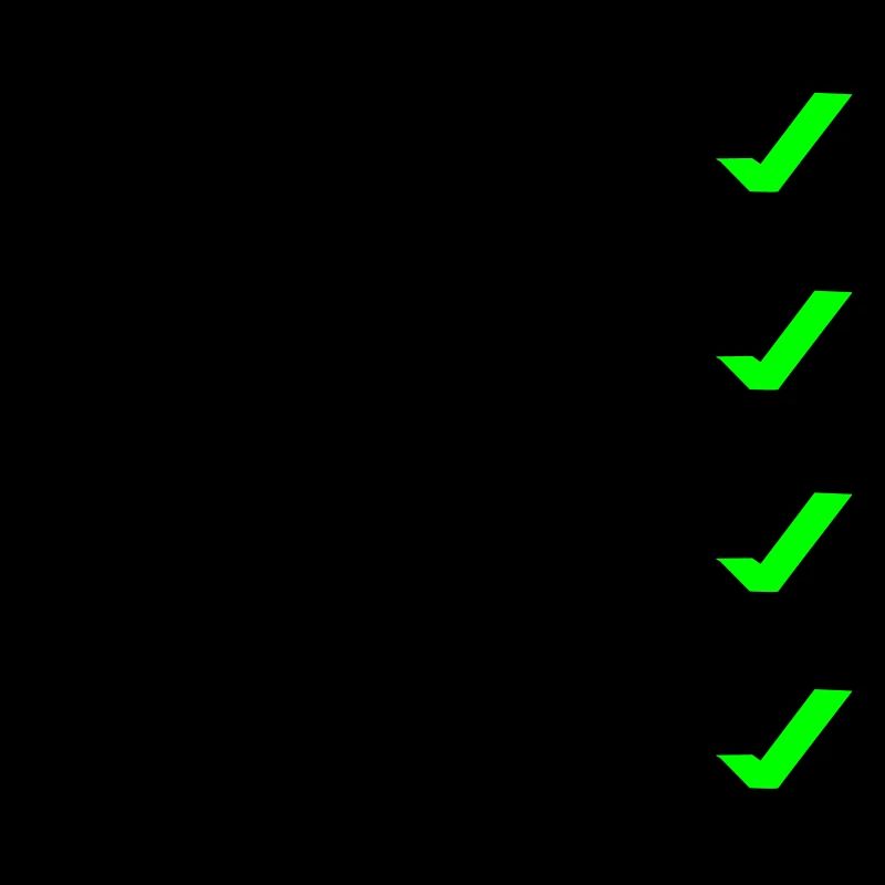Marathon checklist