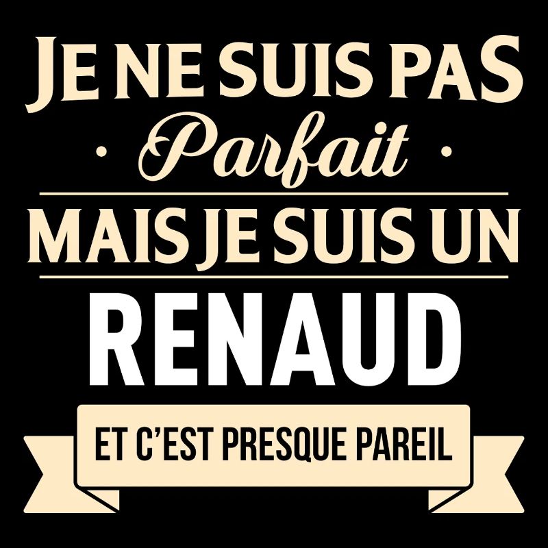 Je Ne Suis Pas Parfait Mais Je Suis Un Renaud E...