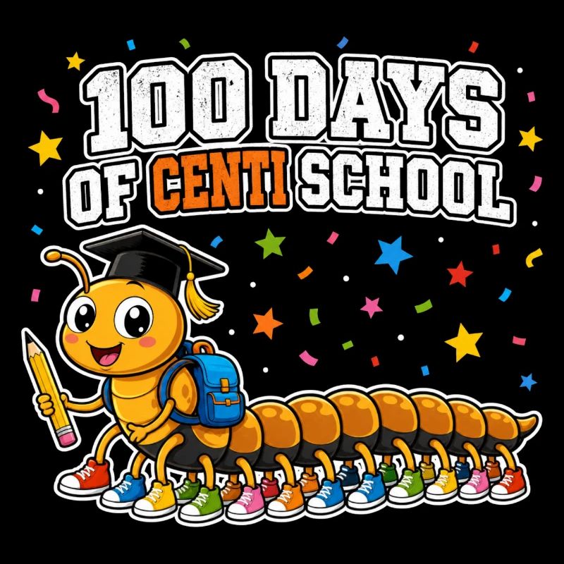 Centipede 100 Days School Hundred Legs