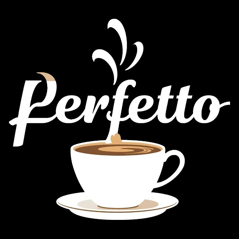 Conception de tasse à café Perfetto