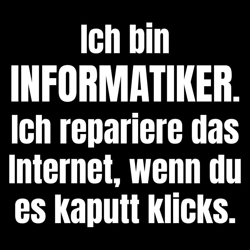Ich bin Informatiker – Internet Reparatur