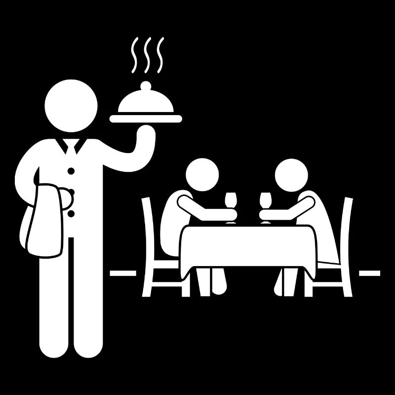 Serveuse Serveur