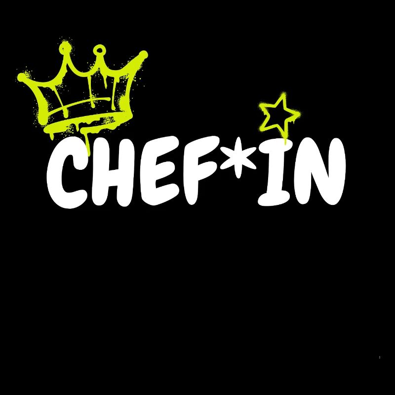 Chef*In Grafiti Krone, Stern