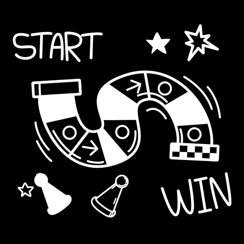 Start Gewinn Arcade Brettspiel