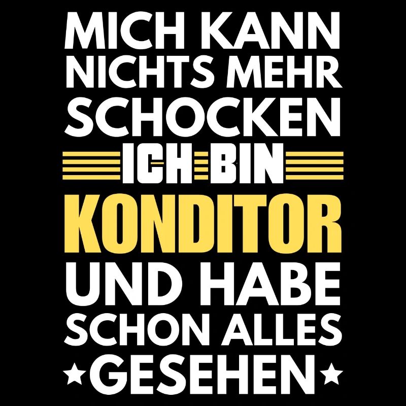 Nicht schockbarer Konditor