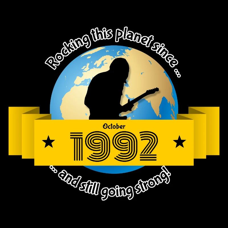 33. Geburtstag Rocking this planet since 10/1992