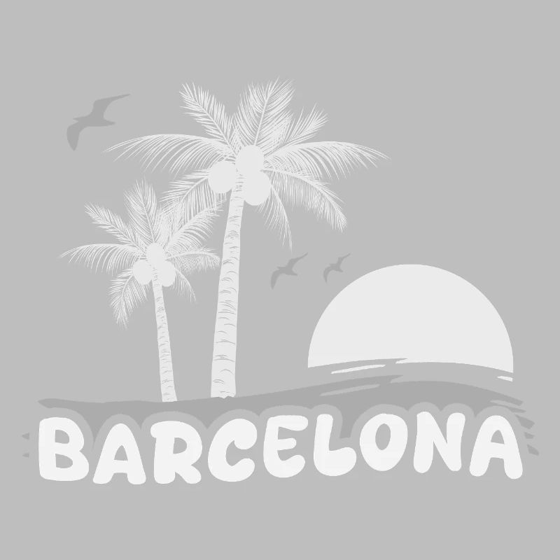 Barcelone comme plage
