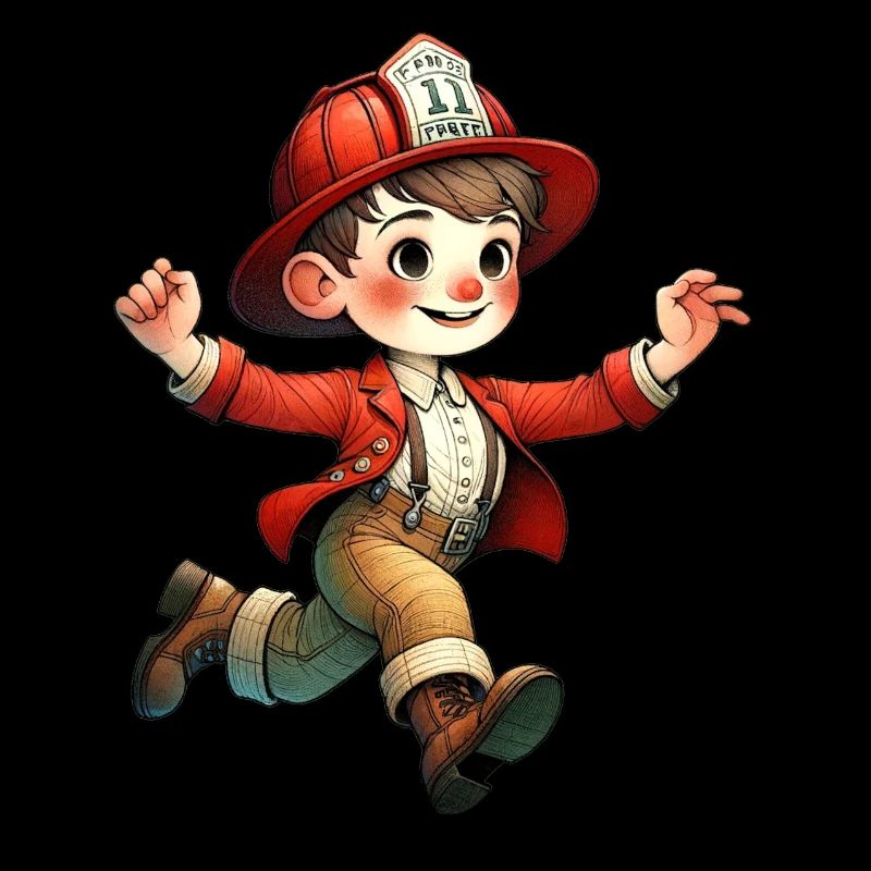 Feuerwehrjunge